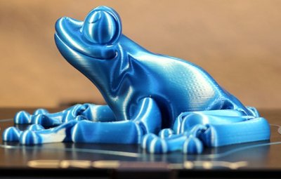 Рухливе жабеня 3D іграшка 3Dtoy31 фото