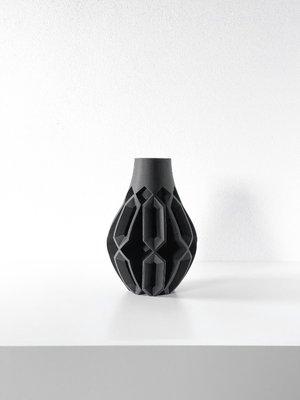Декоративная ваза для домашнего декора - уникальная центральная часть, напечатанная на 3D-принтере 3Dvase09 фото