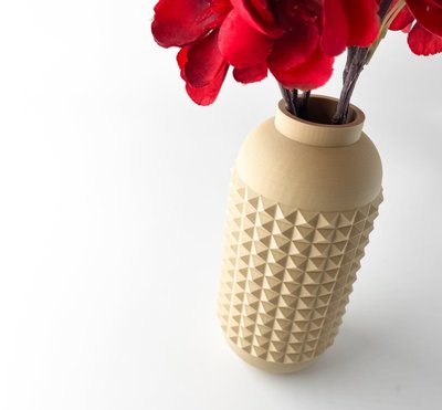 Елегантна та розкішна декоративна ваза з використанням 3D-друку 3Dvase10 фото