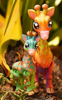 Жираф іграшка антістрес 3D 3Dtoy17 фото