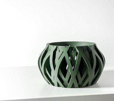 Горщик для орхідеї з дренажною системою для внутрішнього використання, унікальна ваза з використанням 3D-друку 3DORHID03 фото